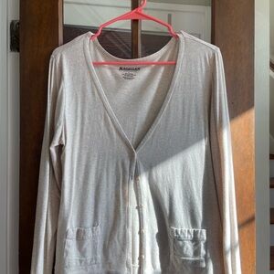 Magellan Sportswear Beige Cardigan - Button Up